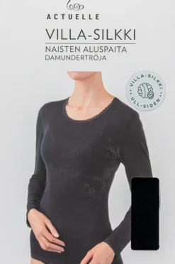 Actuelle Alusvaatteet<villasilkki aluspaita