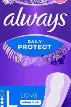Always Kuukautiset Ja Intiimihygienia<Daily Protect Long 26kpl pikkuhousunsuoja