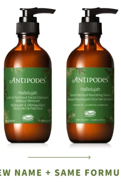 Antipodes Kasvojenhoito<Hallelujah Lime & Patchouli Nourishing Cleanser puhdistusvoide 200 ml