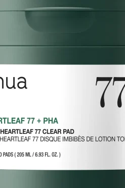 Anua Kasvojenhoito<heartleaf 77% clear pad 160ml (70 ea)