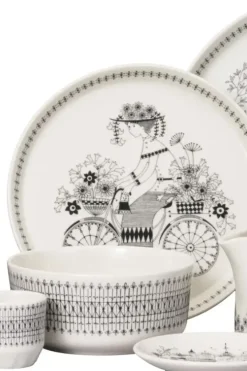 Arabia Lautaset<Emilia lautanen 24cm