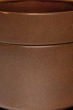 Arabia Korit Ja Rasiat<kannellinen rasia Kirnu 11x10 cm ruskea