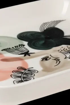 Outlet Kukkamaa lautanen 15x19cm vihreä Lautaset