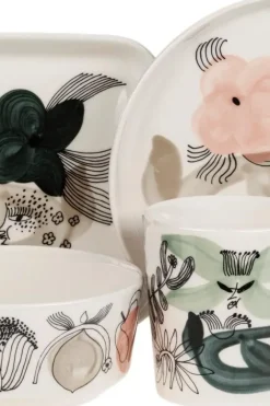 Outlet Kukkamaa lautanen 15x19cm vihreä Lautaset