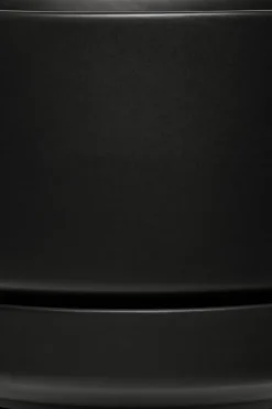 Arabia Kukkaruukut|Maljakot<kukkaruukku SN 19cm matta musta