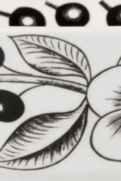 Arabia Lautaset<Paratiisi kulho 17 cm, musta