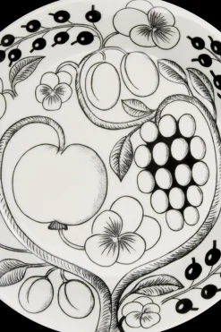 Arabia Lautaset<Paratiisi lautanen 26 cm, musta