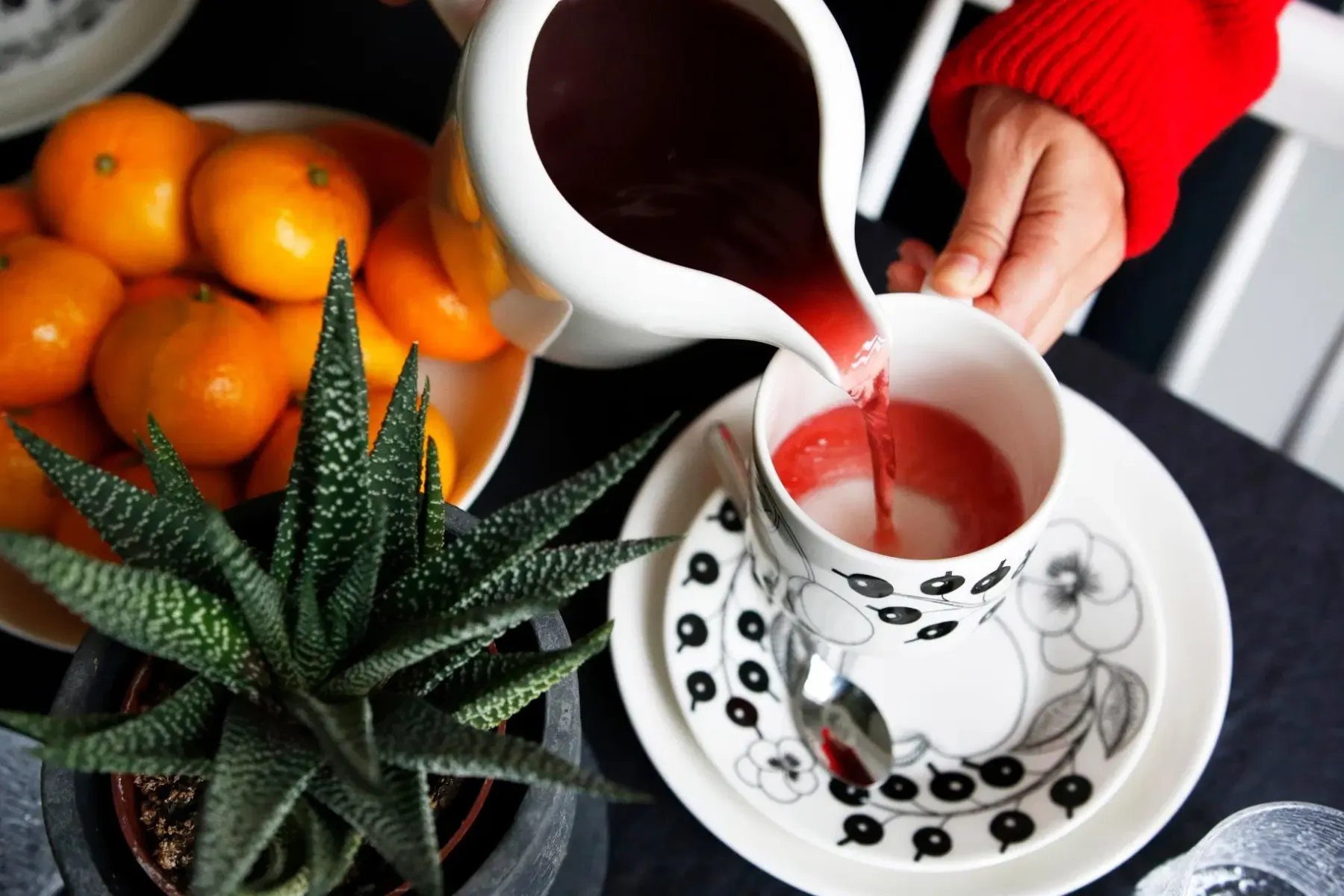 Sale Paratiisi lautanen 16,5 cm, musta Lautaset