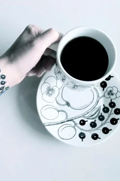 Sale Paratiisi lautanen 16,5 cm, musta Lautaset