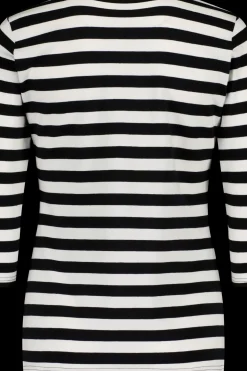 Best 3/4 hihainen raidallinen trikoopusero Paidat Ja Topit