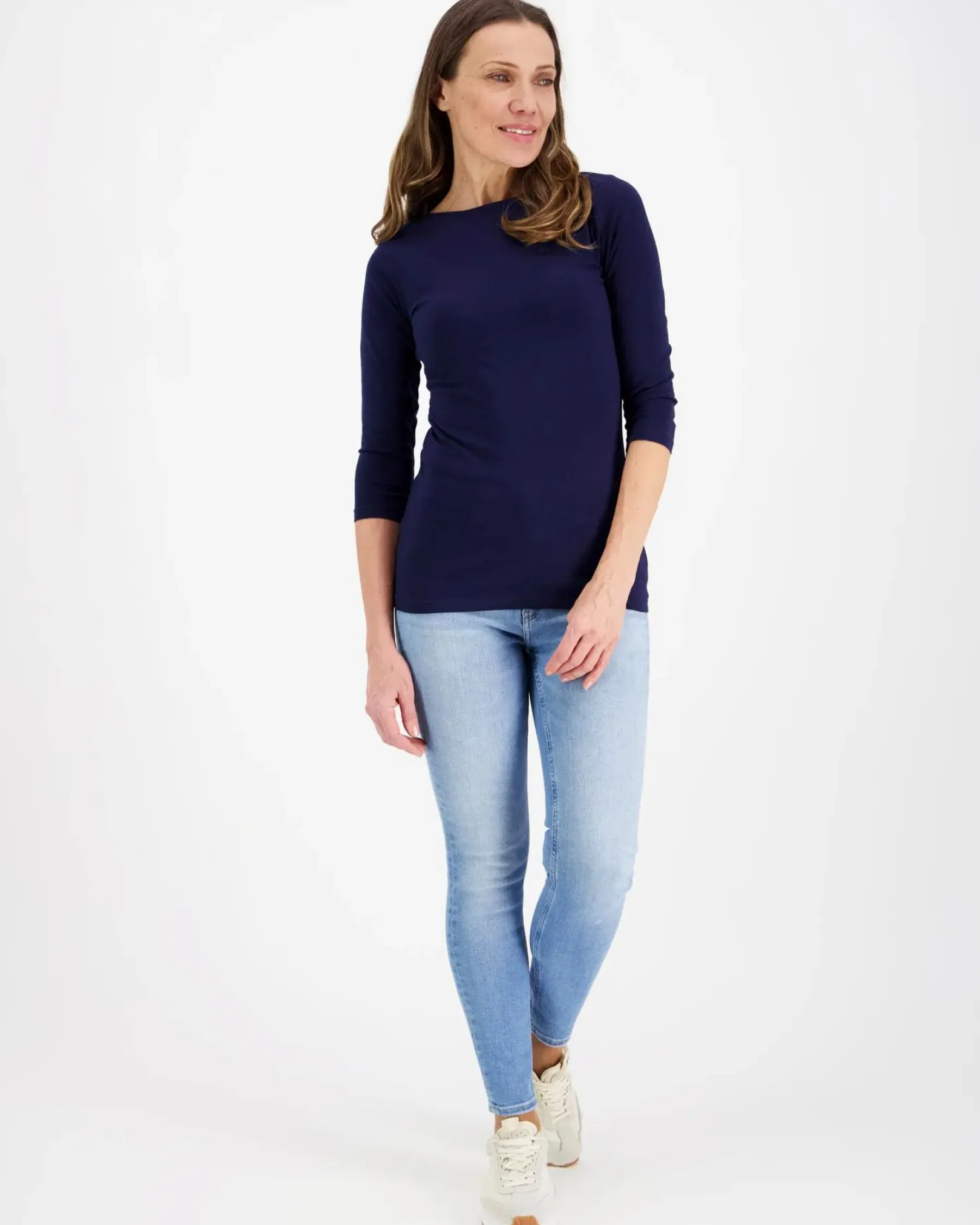 3/4 hihainen trikoopusero Paidat Ja Topit