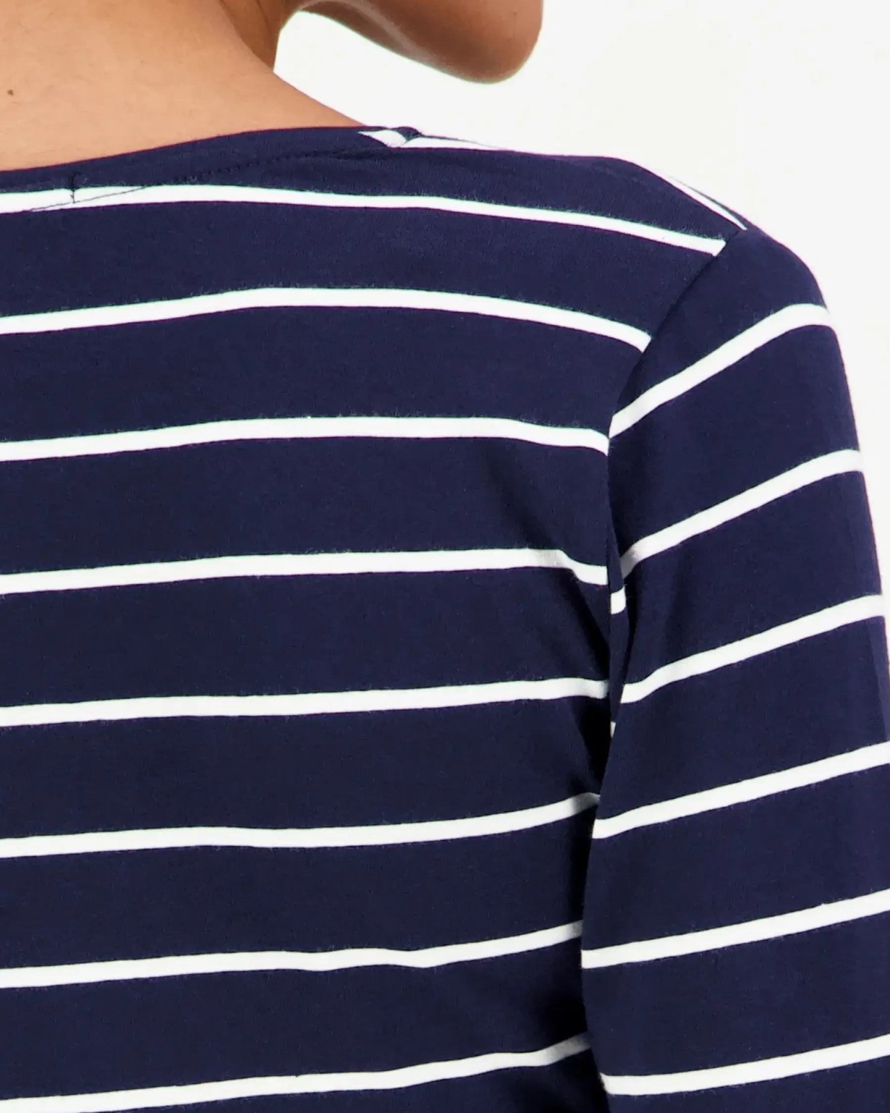 Aventura Pluskoot|Paidat Ja Topit<raidallinen 3/4 hihainen trikoopusero