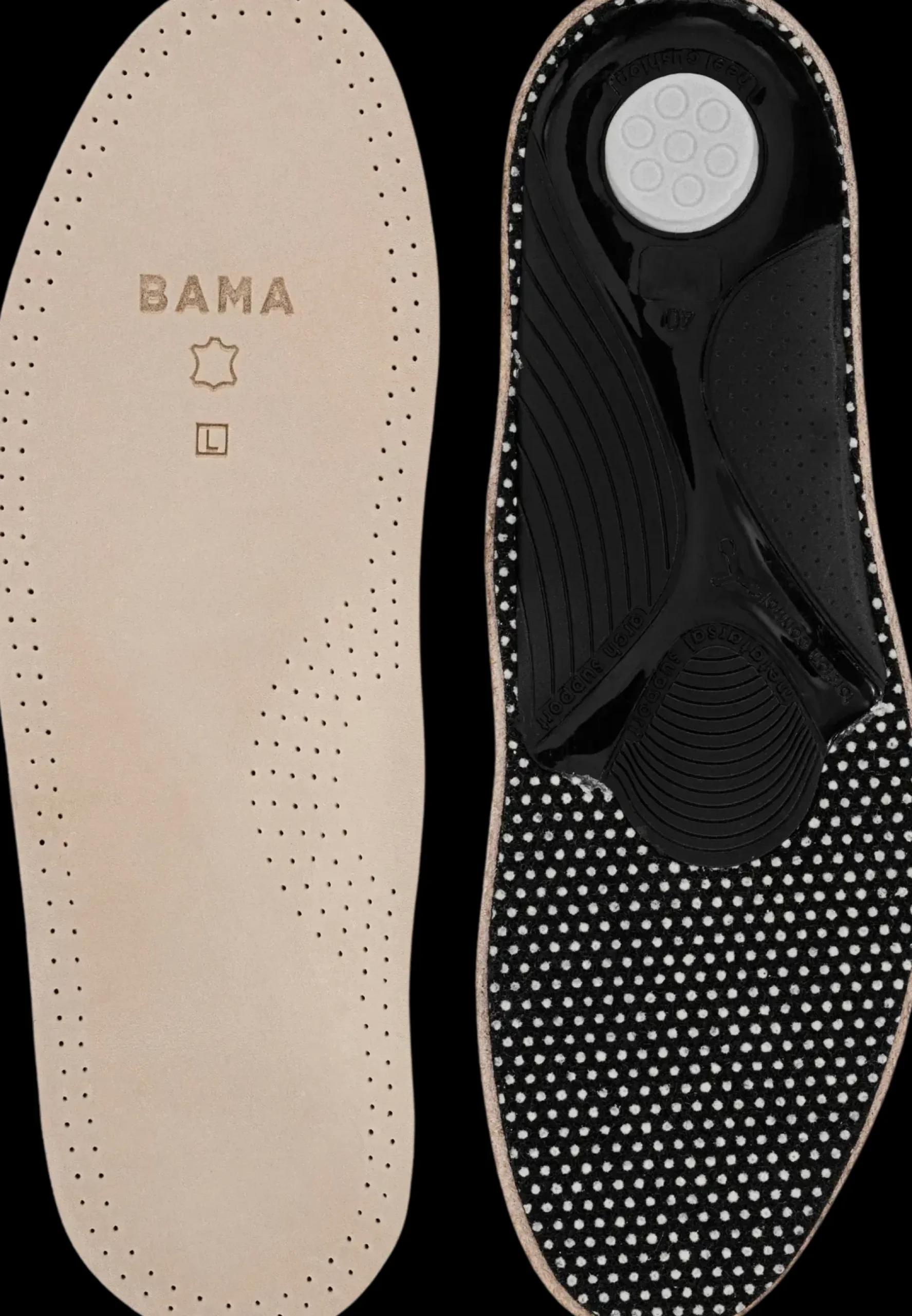 Bama Pohjalliset|Pohjalliset<Premium Leather Footped 44