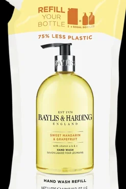 Hot Baylis & Harding Sweet Mandarin & Grapefruit käsisaippua täyttöpakkaus 1000ml Käsienhoito