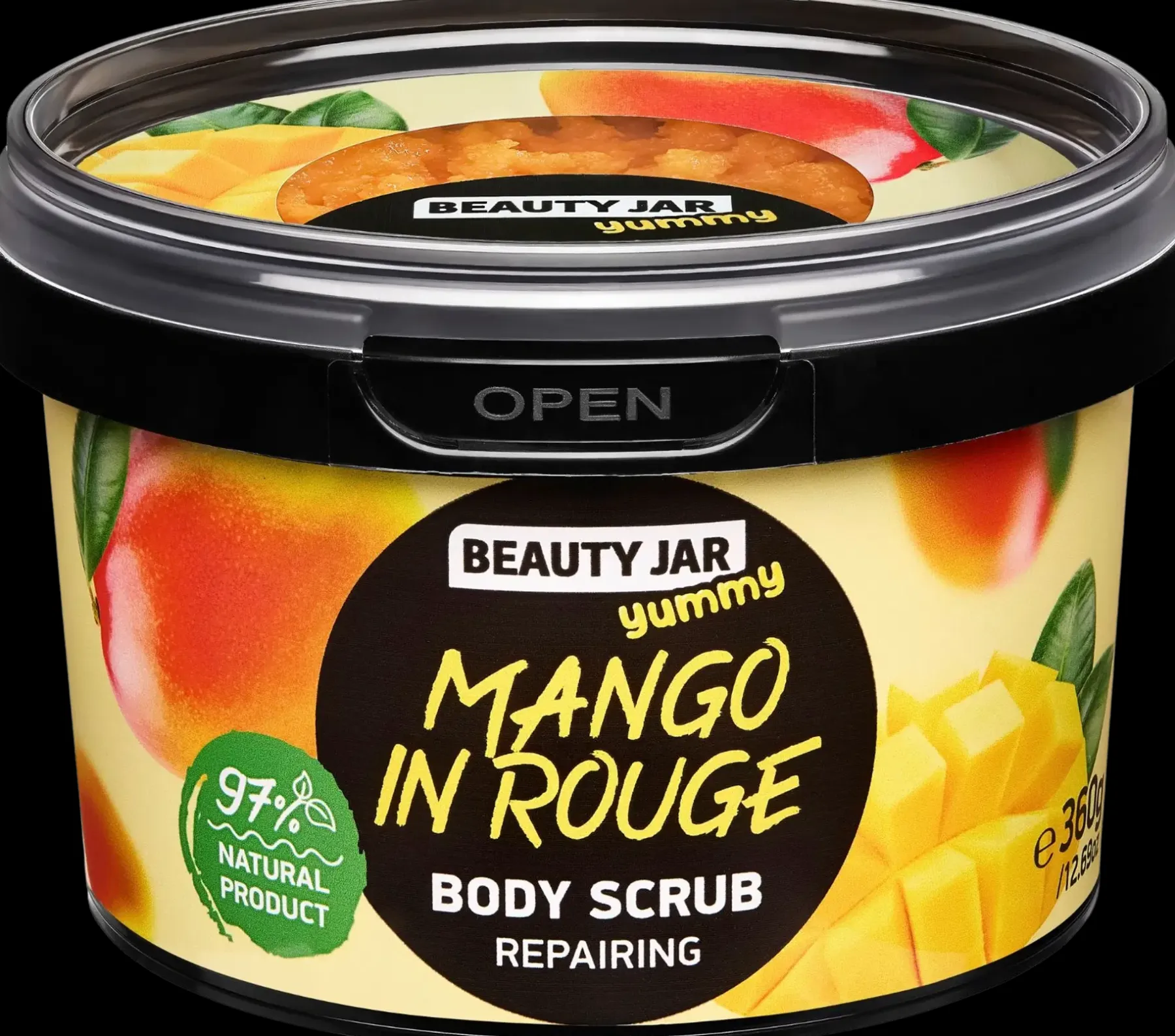Beauty Jar Vartalonhoito<Mango in Rouge Repairing Body Scrub vartalokuorinta 360 g