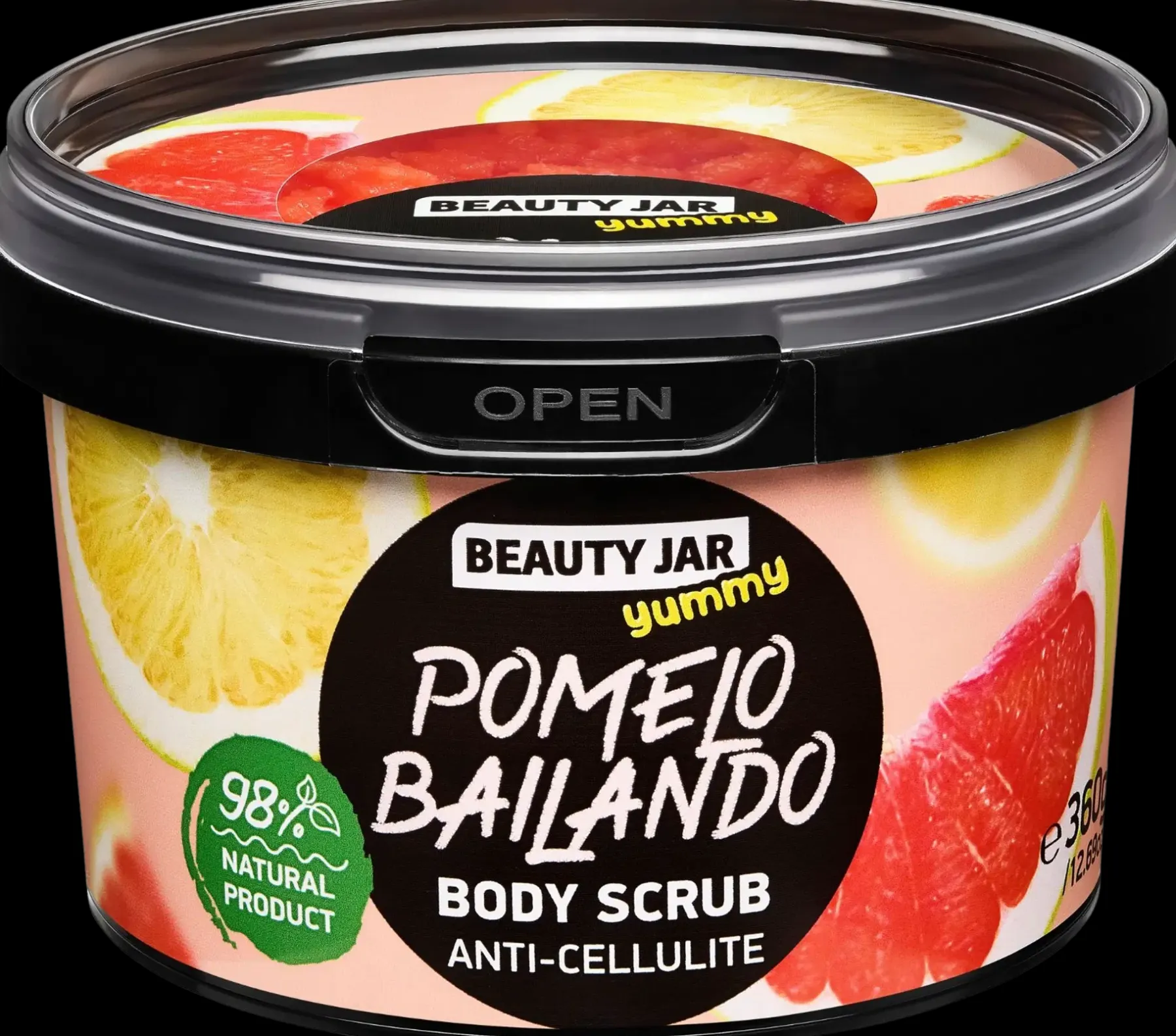 Beauty Jar Vartalonhoito<Pomelo Bailando Anti-Cellulite Body Scrub vartalokuorinta 360 g