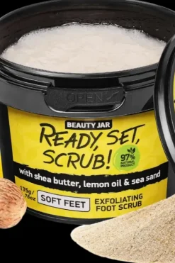 Beauty Jar Vartalonhoito<Ready, Set, Scrub! Foot Scrub jalkakuorinta 135 g