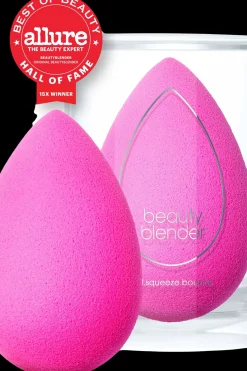 Clearance Original Pink meikkisieni Meikkisiveltimet Ja -Välineet