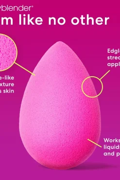 Clearance Original Pink meikkisieni Meikkisiveltimet Ja -Välineet