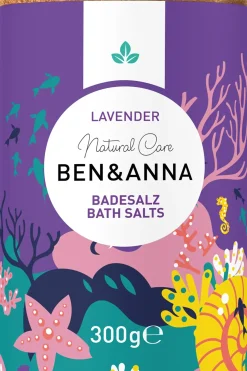 Ben u0026 Anna Vartalonhoito<Ben & Anna Bath Salt Kylpysuola Lavender 300g