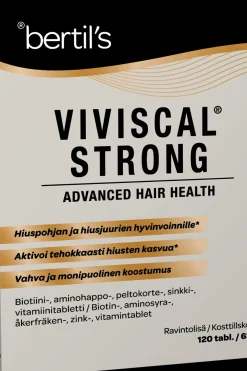 bertil's Kauneuden Hyvinvointivalmisteet<bertil´s Viviscal Strong 120 tabl
