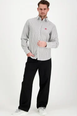 Billebeino Paidat<Brick striped collar paita