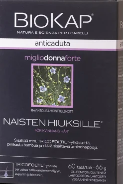 Online Anticaduta miglio donna forte 60 tabl. Kauneuden Hyvinvointivalmisteet