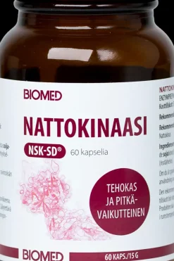 Biomed Erityisvalmisteet<Nattokinaasi NSK-SD® 60 kaps.
