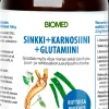 Biomed Vatsan Hyvinvointivalmisteet<Sinkki + Karnosiini + Glutamiini -juomajauhe 120g