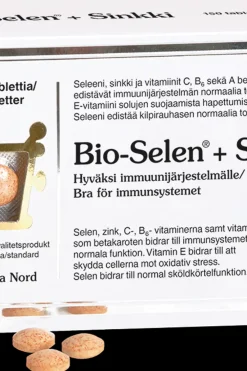 Pharma Nord Kivennäis- Ja Hivenaineet<Bio-Selen®+ Sinkki ravintolisä 150 tabl.