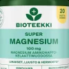 Bioteekki Kivennäis- Ja Hivenaineet<Bioteekin Super Magnesium bonus pack ravintolisä 120 tabl