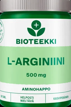 New L-Arginiini 500 mg aminohappo ravintolisä 90 tabl. Aminohapot