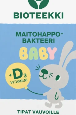 Online Maitohappobakteeri Baby + D3 Tipat 8 ml Maitohappobakteerit