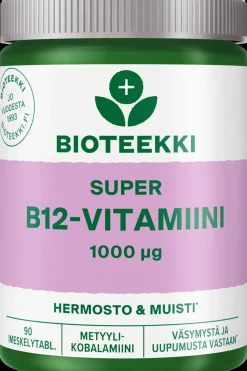 Best Super B12-vitamiini ravintolisä 90 tabl. Vitamiinit
