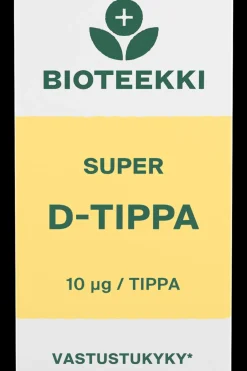 Clearance Super D-tippa ravintolisä 8 ml Erityisvalmisteet|Vitamiinit