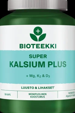 Sale Super Kalsium Plus ravintolisä 90 kaps. Kivennäis- Ja Hivenaineet