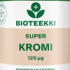 Bioteekki Kivennäis- Ja Hivenaineet<Super Kromi ravintolisä 120 tabl.