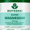 Bioteekki Kivennäis- Ja Hivenaineet<Super Magnesium ravintolisä 100 tabl.