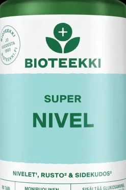 Bioteekki Erityisvalmisteet<Super Nivel ravintolisä 90 tabl.