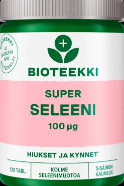 Super Seleeni ravintolisä 120 tabl. Kivennäis- Ja Hivenaineet