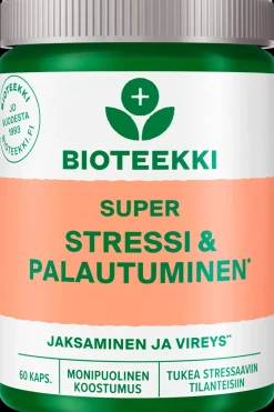 New Super Stressi & Palautuminen 60 kaps Erityisvalmisteet