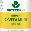 Bioteekki Vitamiinit<Super-C vitamiini ravintolisä 100 tabl.