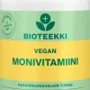 Bioteekki Vitamiinit<Vegan Monivitamiini 90 tabl.
