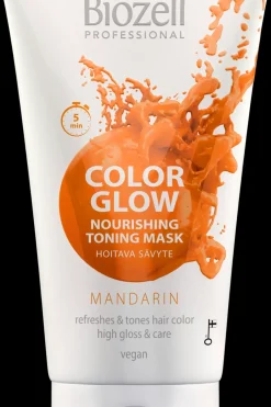 Biozell Hiusvärit<Color Glow Hoitava sävytenaamio Mandarin 150ml