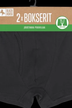 Black Horse Alusvaatteet<miesten basic bokserit 2-pack I161