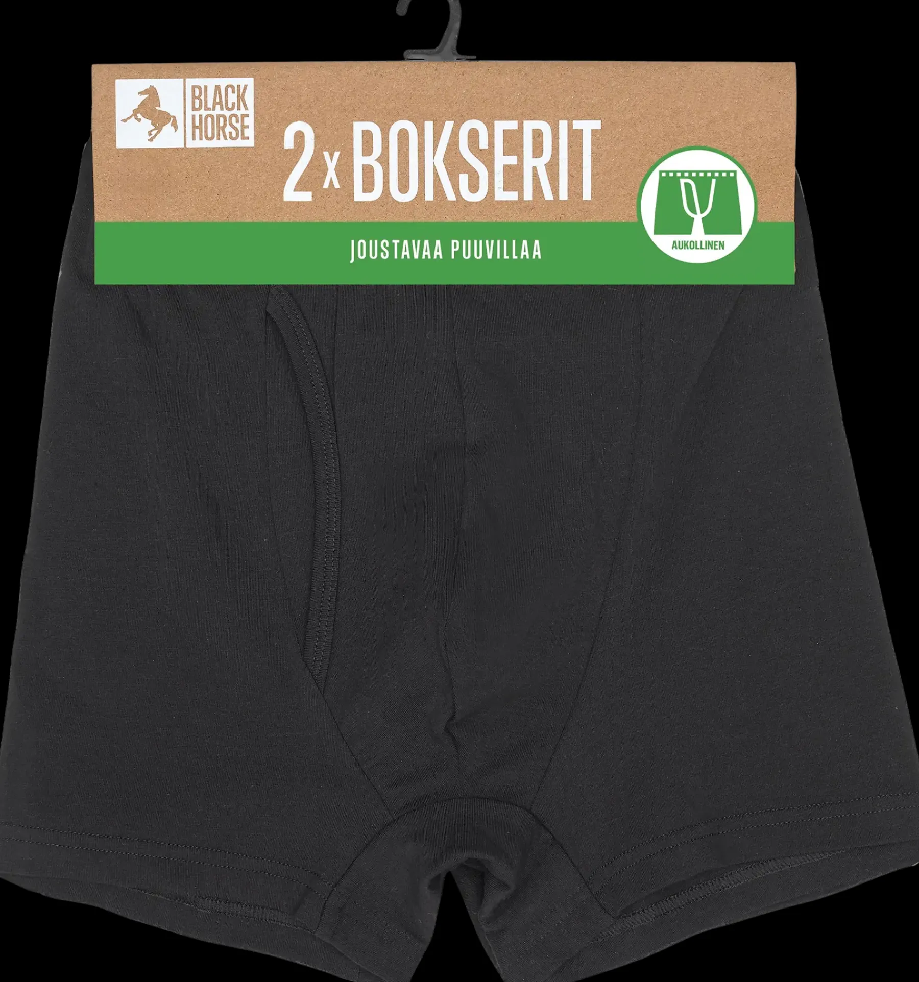 Black Horse Alusvaatteet<miesten basic bokserit 2-pack I161