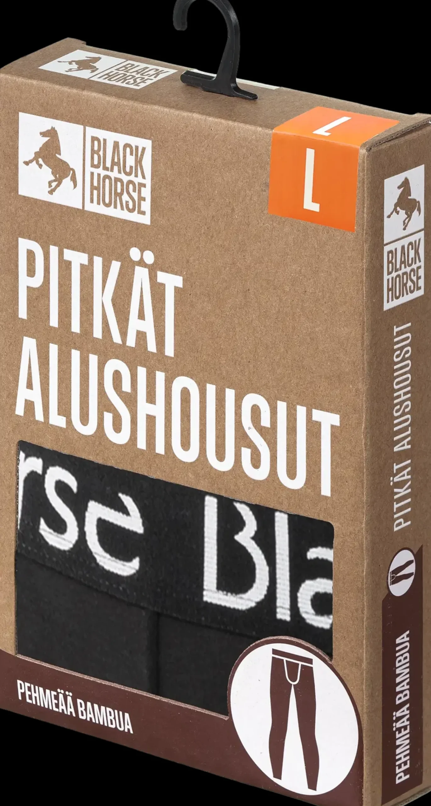 Black Horse Alusvaatteet<miesten pitkät bambu alushousut I52746