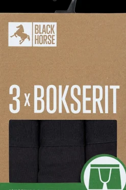 Black Horse Alusvaatteet<3-pack bokserit