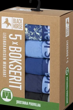 Black Horse Alusvaatteet<5-pack bokserit