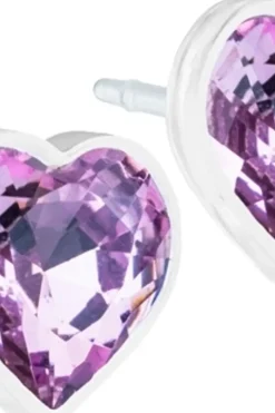 Best Heart Light Amethyst korvakorut 6 mm Korut